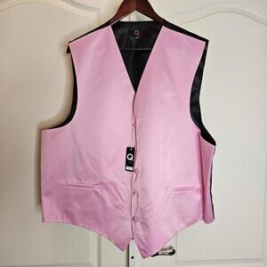 Stylish Pink Satin Vest by Brand Q - Perfect for Formal Occasions